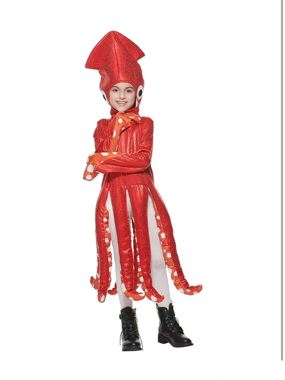 FantastCostumes Kids Squid Halloween Costume Cute Octopus costume size medium